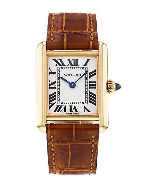 pre owned cartier tank louis.